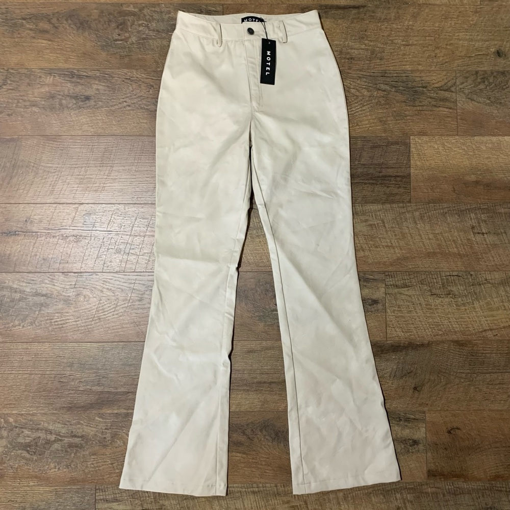 New Motel Rocks Zoven Trouser Matte Stone